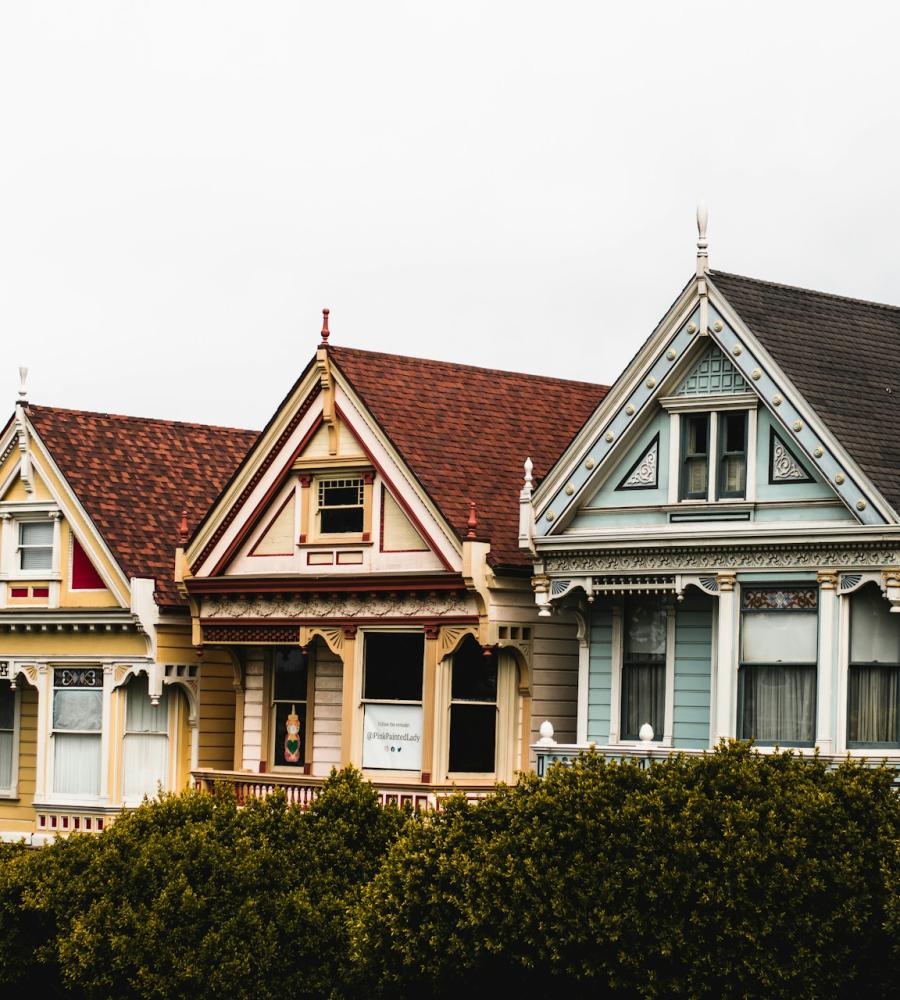 painted houses