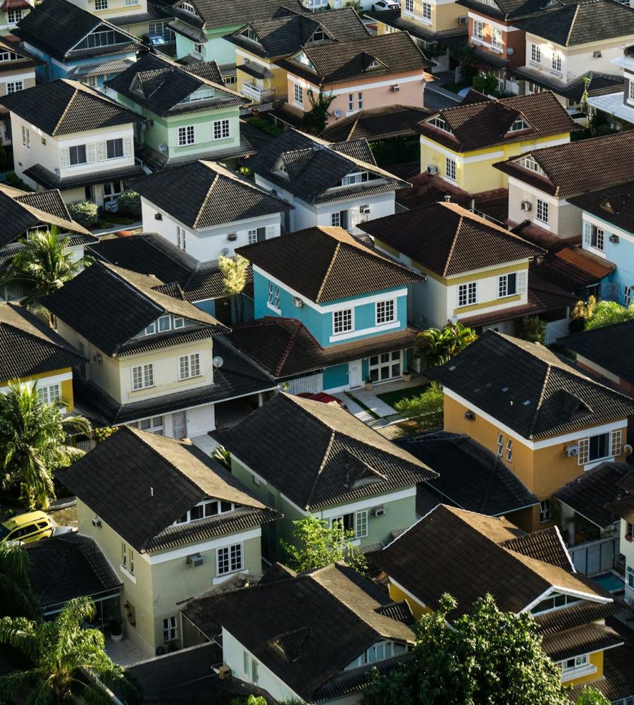 painted houses