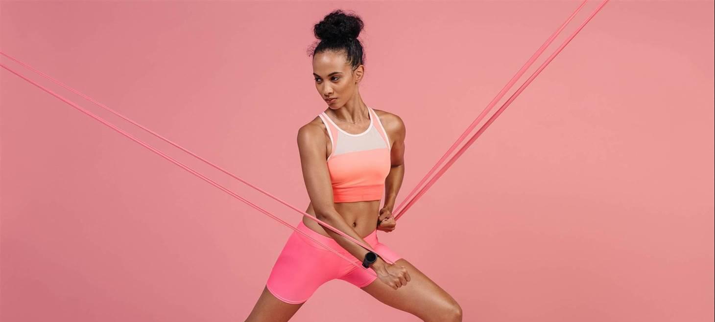 woman excercising